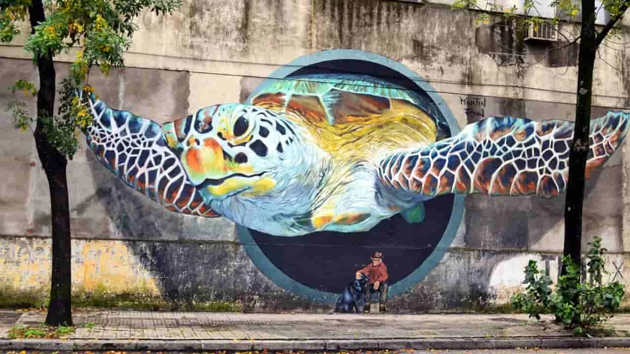 El arte callejero y el muralismo en Buenos Aires: Explorando expresiones urbanas.